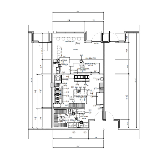 Featured image of post Restaurant Kitchen Floor Plan Design
